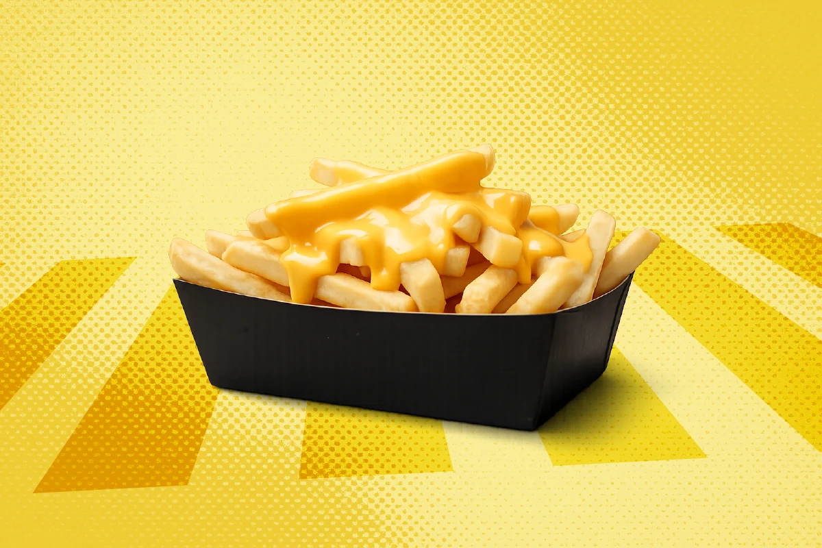 Frites cheddar