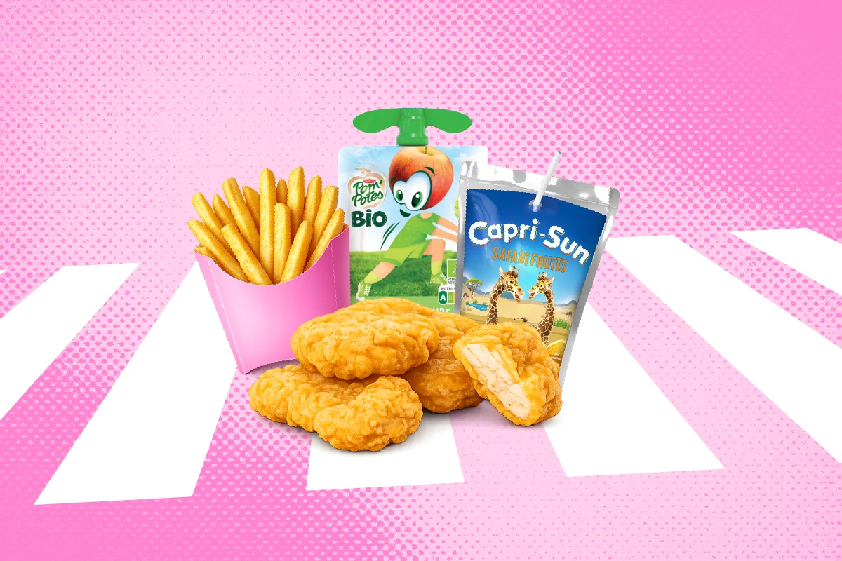Menu enfant nuggets